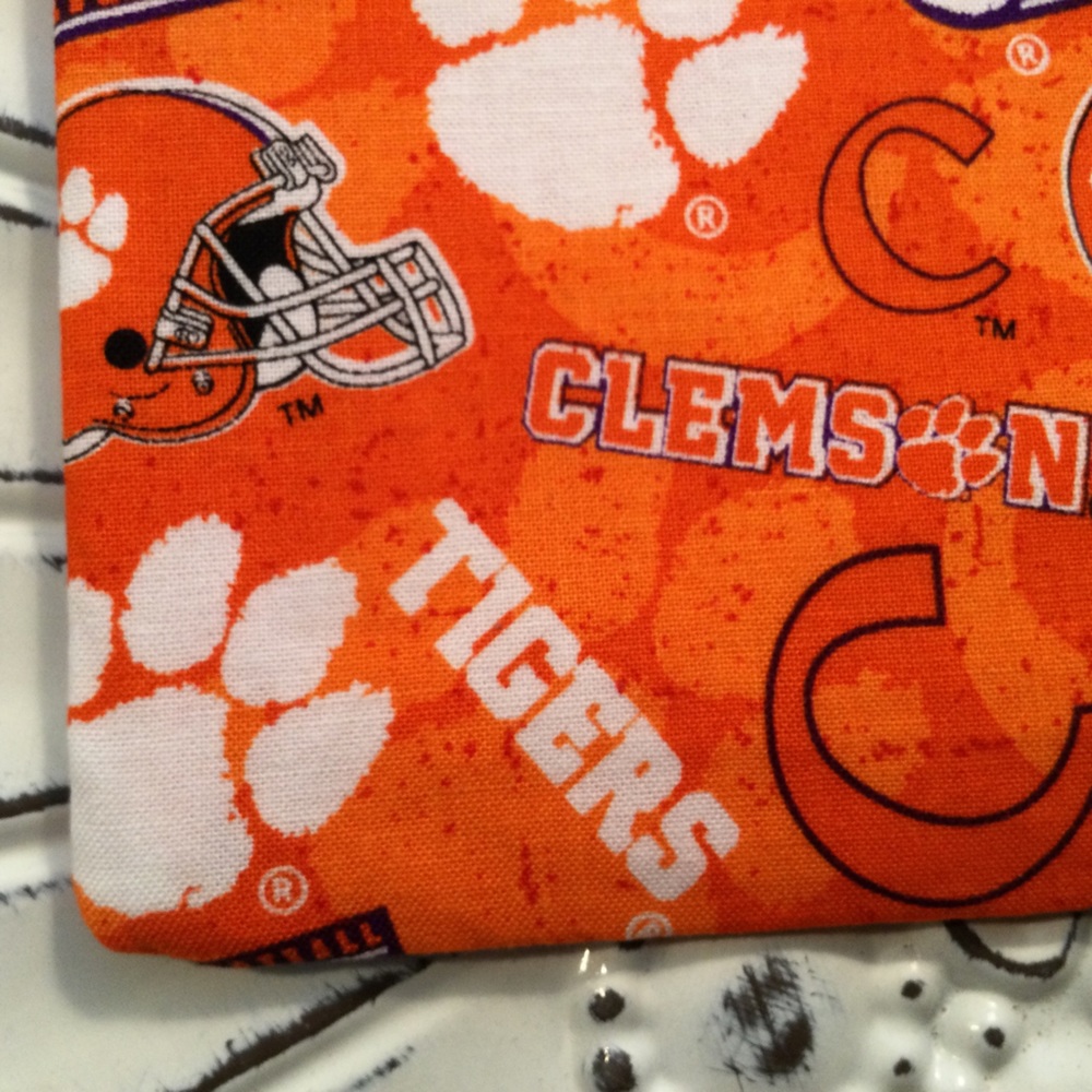 CLEMSON Tigers BAG & KEYCHAIN - Picture 5 of 7